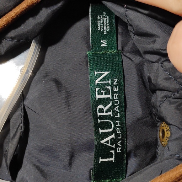 SALE! Ralph Lauren Diamond Quilted Jacket W Removable Hood Sz.M (A-75) - Picture 6 of 15